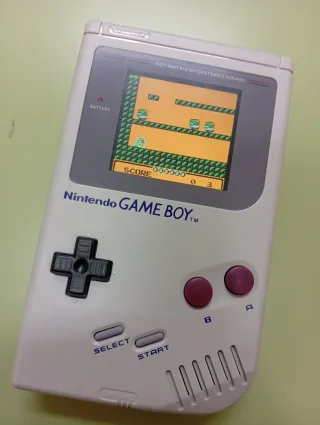 Nintendo Game Boy Classic Gris/Blanco
