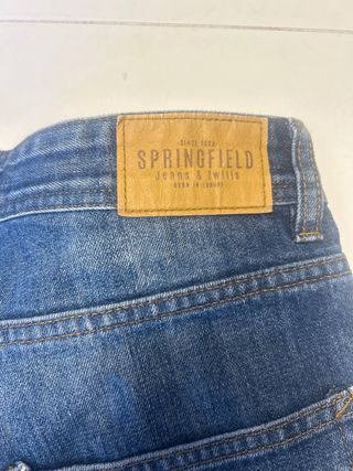 Shorts vaqueros Springfield azules