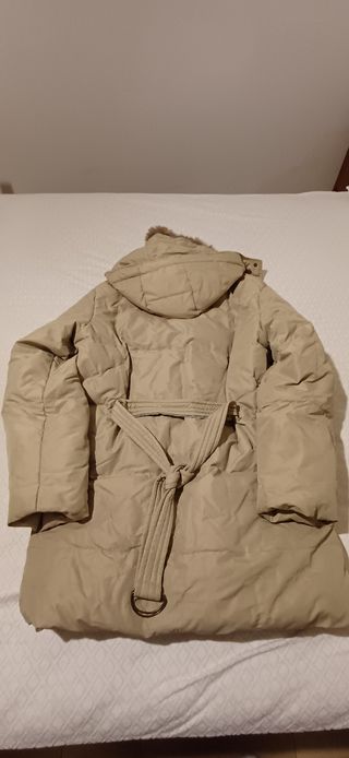 Giaccone Cotton's Beige con Cappuccio