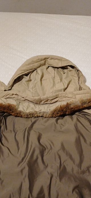 Giaccone Cotton's Beige con Cappuccio
