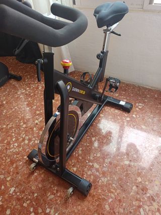 2 Bicicletas Fijas Darwin Evo 30 y Domyos Decathlo