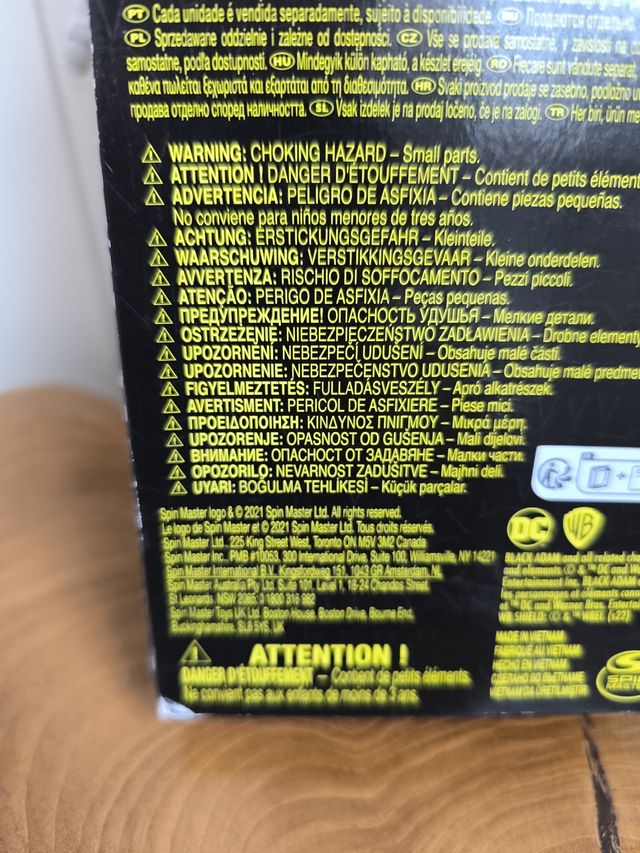 Figura Cyclone Black Adam DC Comics primera edició