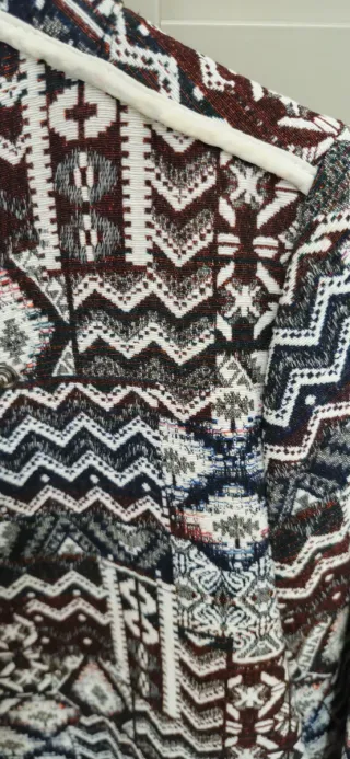 Chaqueta Zara estampada