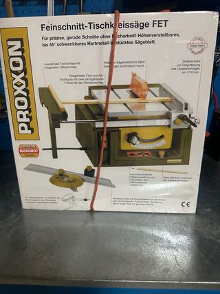 Sierra de mesa Proxxon FET