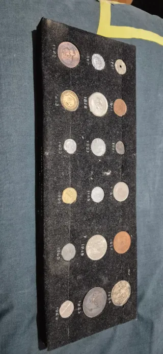 Colección monedas españolas antiguas