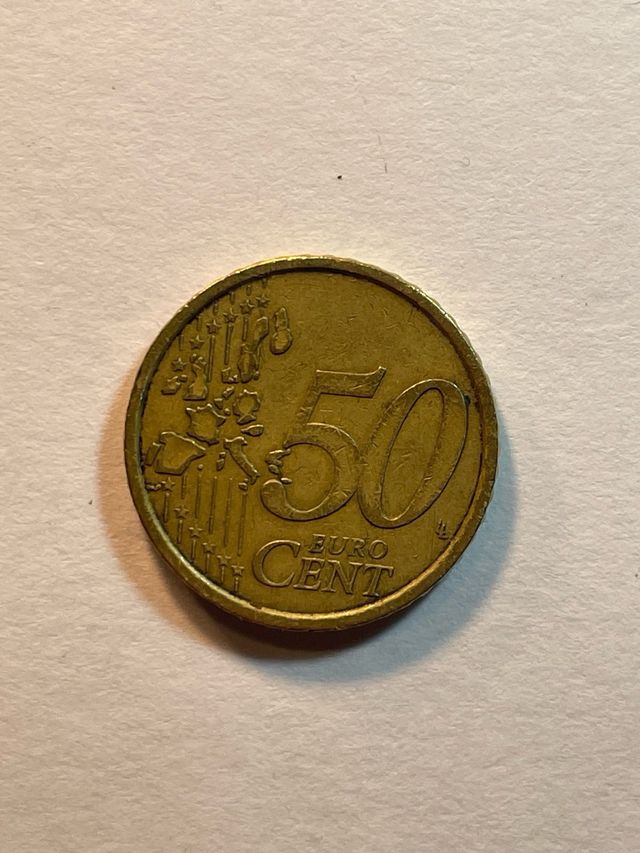 Moneda 50 céntimos Marco Aurelio 2002