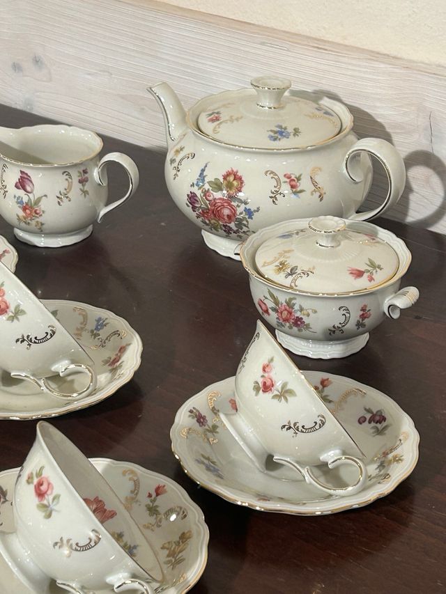 Servizio Tè Zeh Scherzer Porcellana