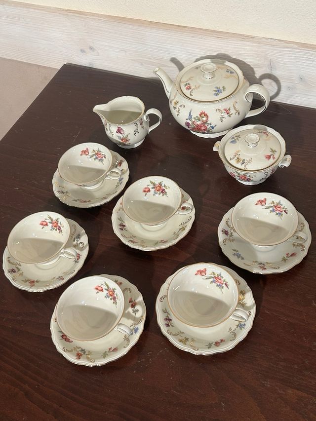 Servizio Tè Zeh Scherzer Porcellana