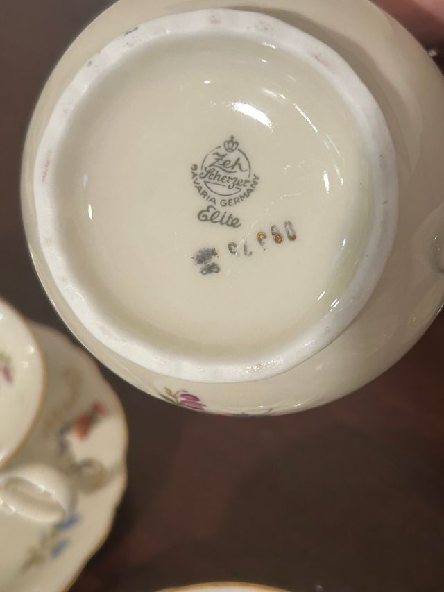 Servizio Tè Zeh Scherzer Porcellana