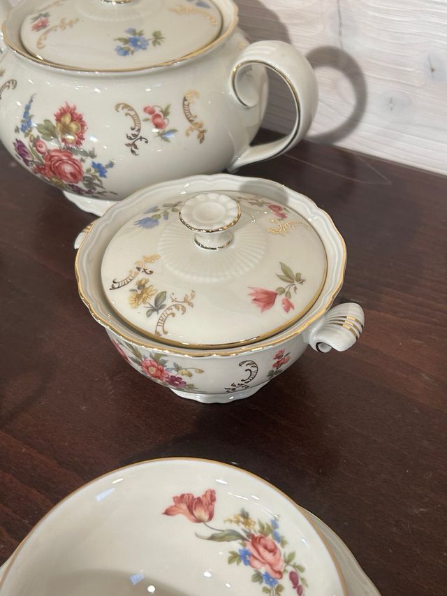 Servizio Tè Zeh Scherzer Porcellana