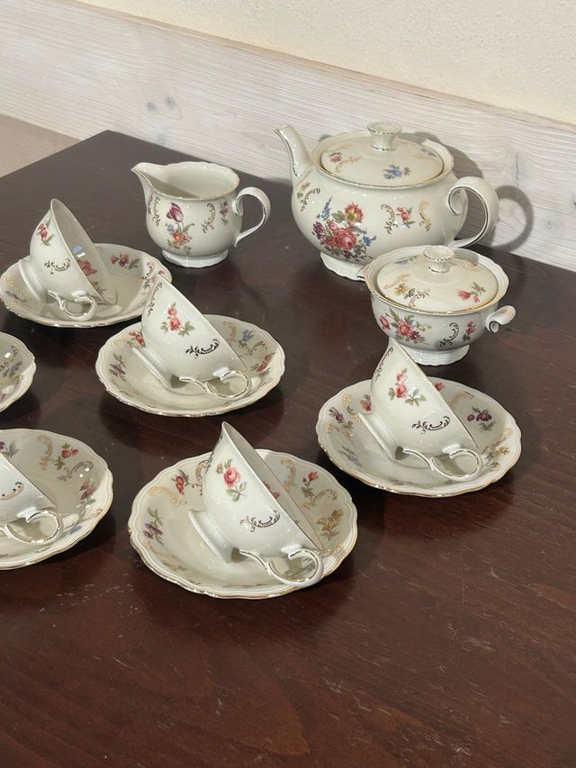 Servizio Tè Zeh Scherzer Porcellana