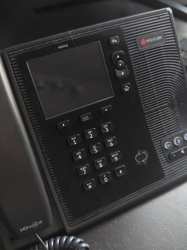 Teléfono VoIP Polycom CX600 Negro