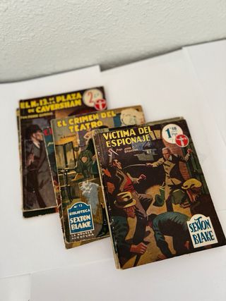Set di 6 libri Sexton Blake