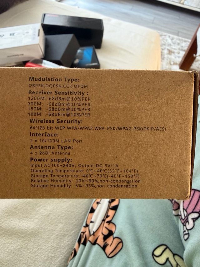 Repetidor WiFi 1200Mbps con 5 Antenas