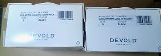 2 Mallas Interiores Hombre Devold Talla S