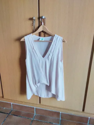 Camisa rosa palo t-m