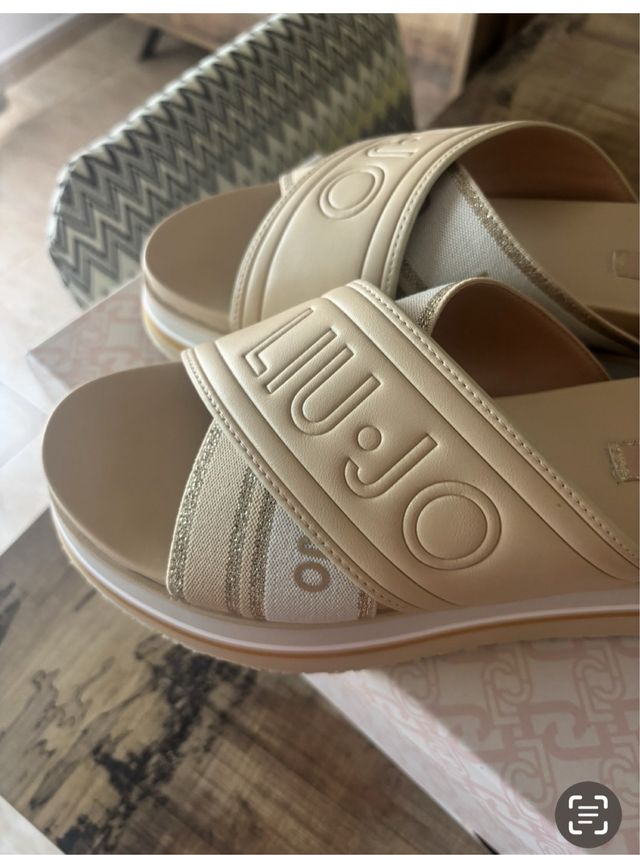 Sandalias Liu Jo Beige Talla 39 Nuevas a estrenar
