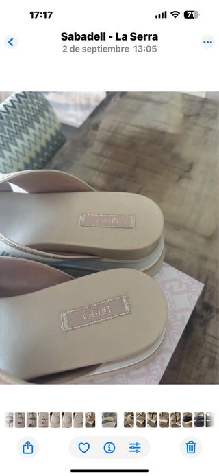 Sandalias Liu Jo Beige Talla 39 Nuevas a estrenar 