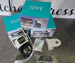 Telecamera WiFi Zoom 8X Visione Notturna iCSee