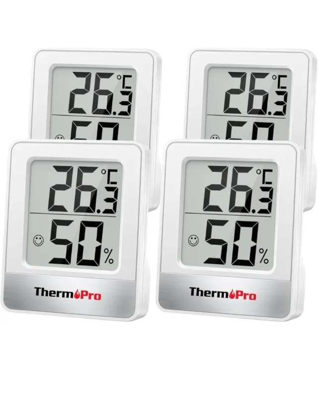 4 Termómetros Digitales ThermoPro TP49