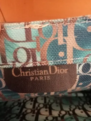 Bolso Christian Dior Multicolor/Teal