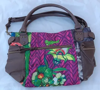 Borsa Desigual Multicolor Marrone