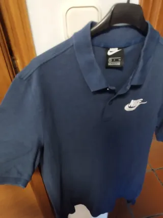 Polo Nike Azul Talla S muy buen estado 
