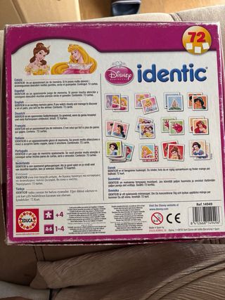 Juego de mesa Identic Disney Princess