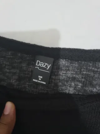 Romwe Top Manica Lunga Y2K Farfalla Nero