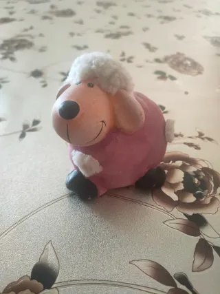 Piccolo Salvadanaio pecora rosa