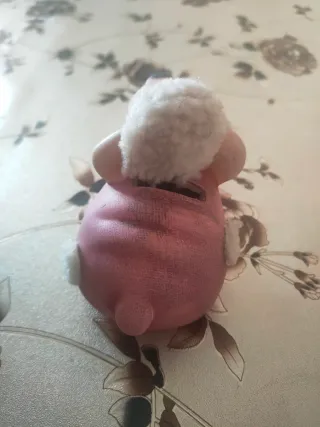 Piccolo Salvadanaio pecora rosa