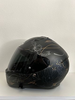 Casco Integral HJC C10 Mujer / Unisex  Floral N