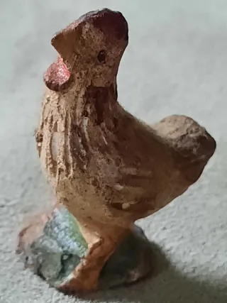Gallinella presepe vintage anni '50