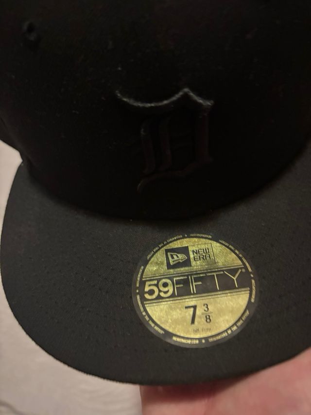 Gorra New Era Negra 7 3/8 59FIFTY