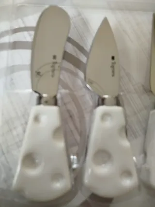 Set 4 coltelli formaggio Tognana