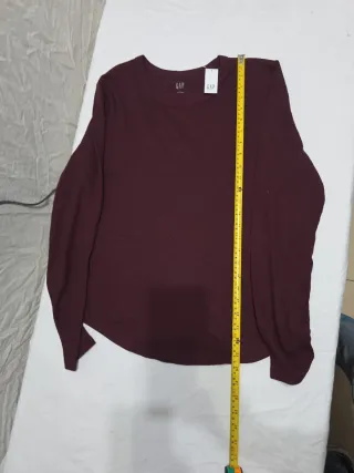 Gap Maglia Girocollo Viola Taglia L