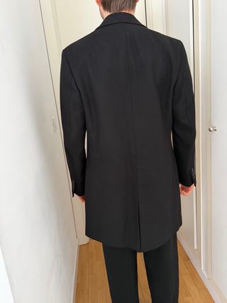 Abrigo Álvaro Moreno Negro Talla 48