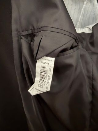 Abrigo Álvaro Moreno Negro Talla 48