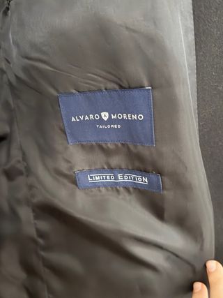 Abrigo Álvaro Moreno Negro Talla 48