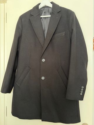 Abrigo Álvaro Moreno Negro Talla 48