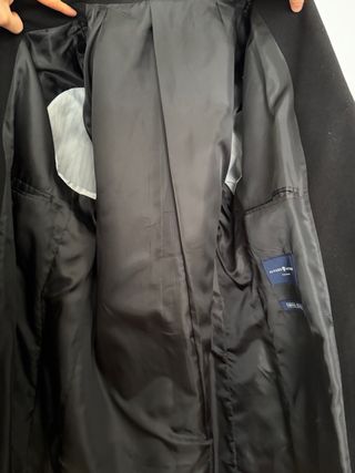 Abrigo Álvaro Moreno Negro Talla 48