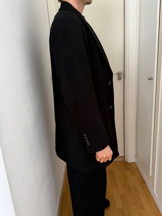 Abrigo Álvaro Moreno Negro Talla 48
