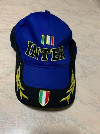Cappellino da baseball Inter blu vintage Italia 
