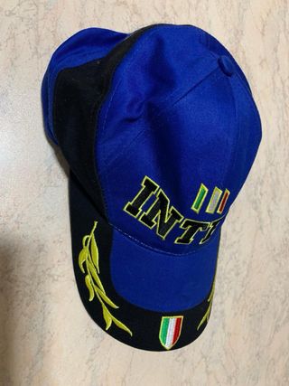 Cappellino da baseball Inter blu vintage Italia 