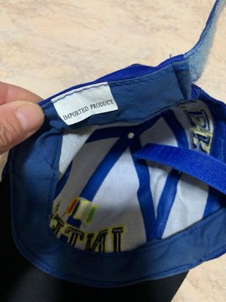 Cappellino da baseball Inter blu vintage Italia 