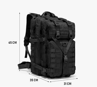 Mochila Táctica Militar GKXLH 45L Negra