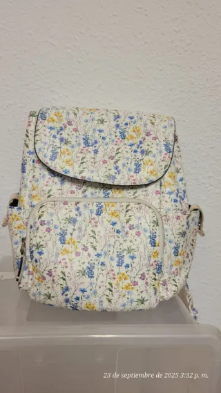 Bolso de flores para chica