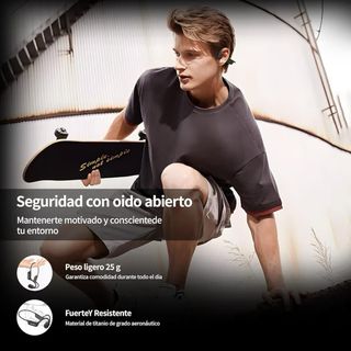 Auriculares MANKIW Conducción Ósea Natación IP68