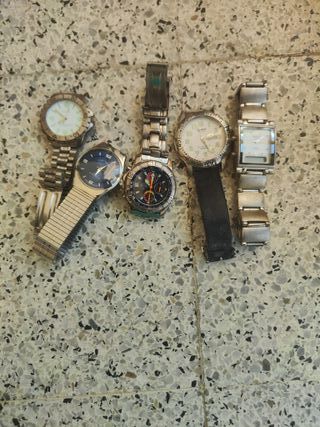 Lote de 5 Relojes