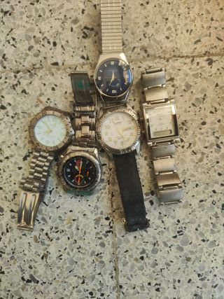 Lote de 5 Relojes